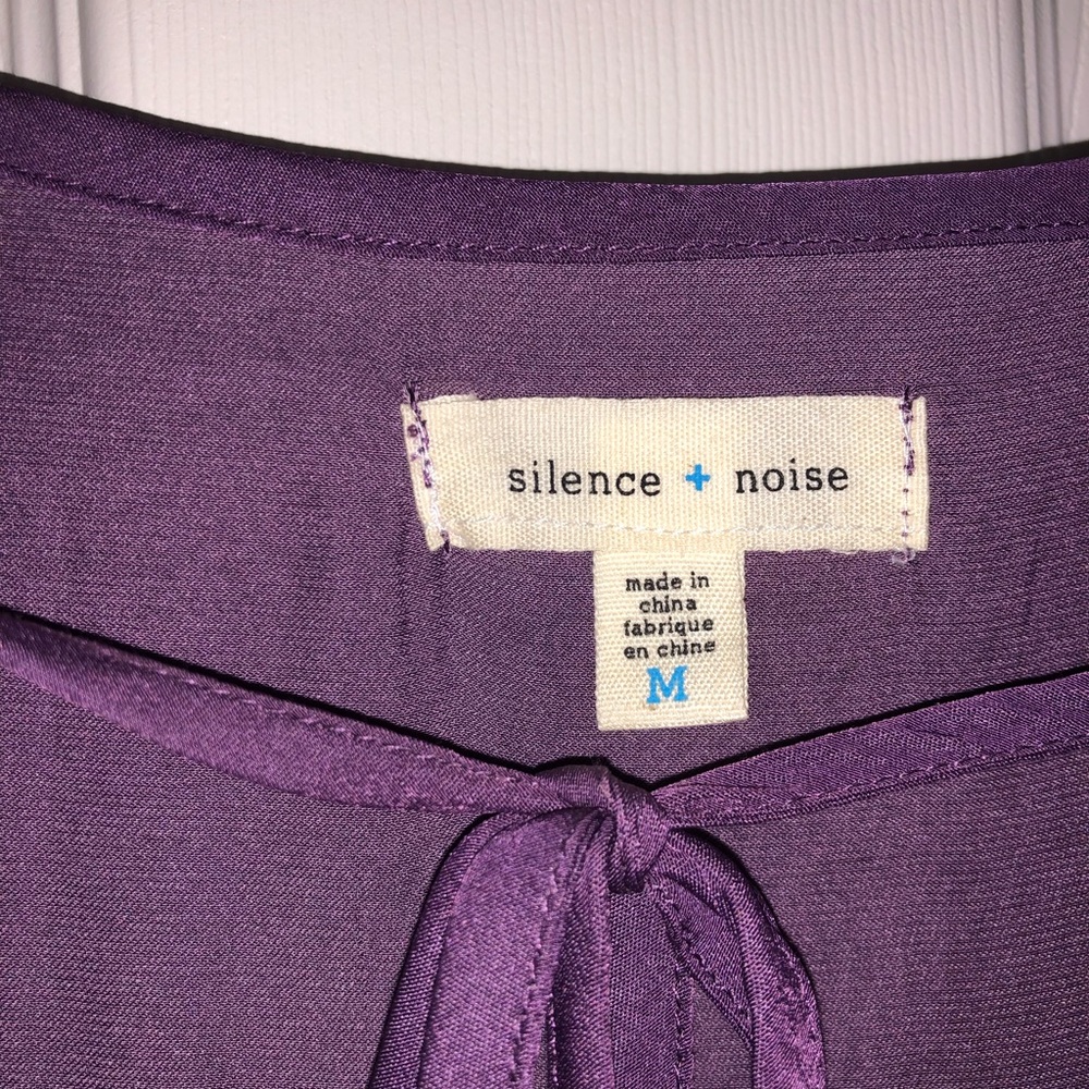 Urban Outfitters purple blouse